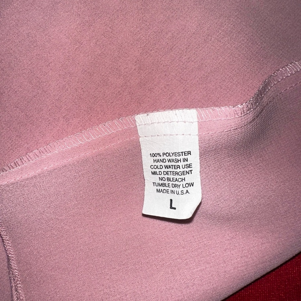 Floral Lace Trim Sleepwear Shorts with Chiffon Top included - Picture 9 of 9